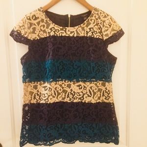 Lace top by Ann Taylor
